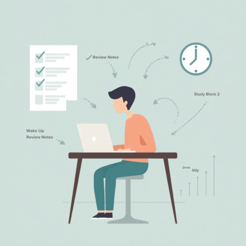 daily habits for competitive exam preparation