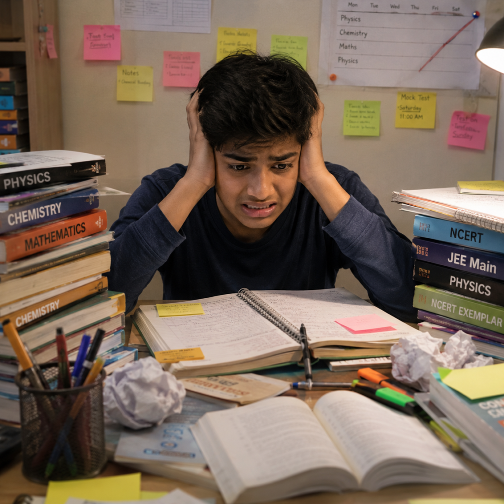 how to prepare for JEE with school