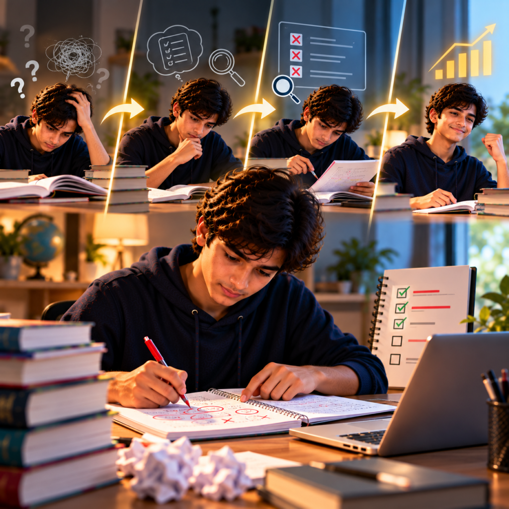 Consistency in competitive exam preparation